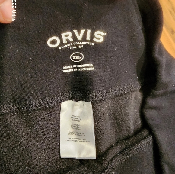 Orvis Midweight fleece lined leggings - Picture 3 of 7